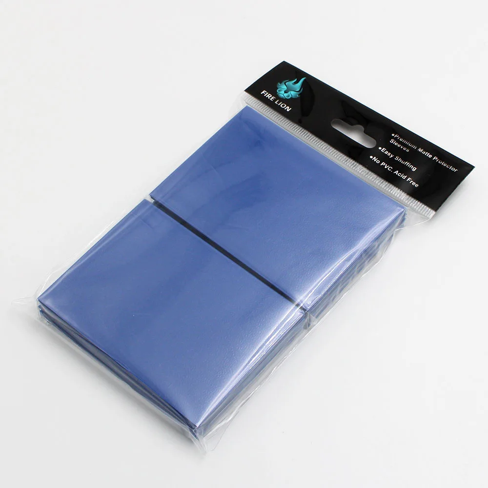 Matte Colorful Card Sleeves - 100 PCS Standard Size Trading Card Protectors