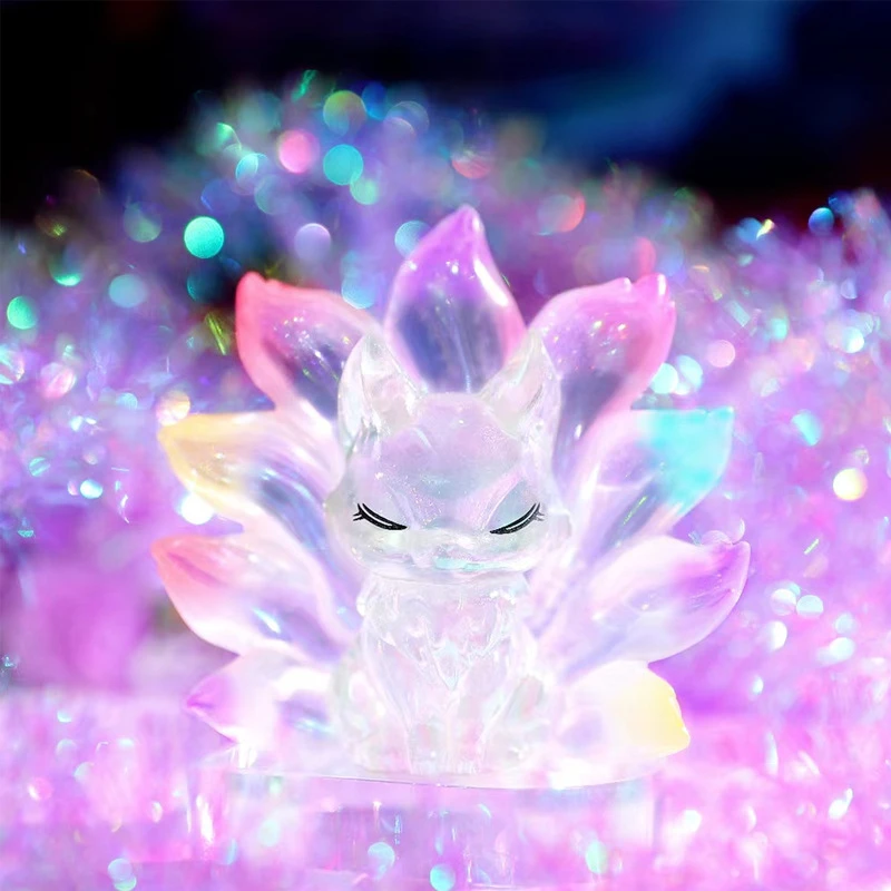 Kunlun Nine-tailed Fox Blind Box Ancient Nine-fox Electroplating ...