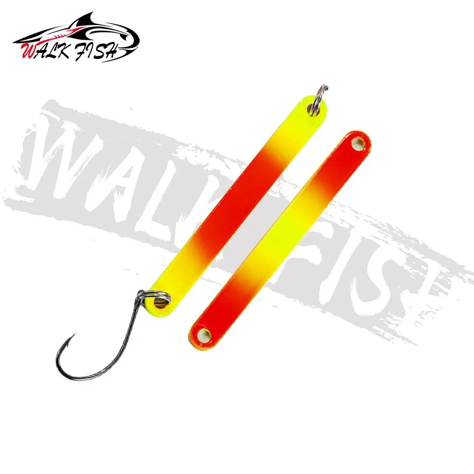 WALK FISH 1PCS Trout Spoon 3.2cm 3.5g Fishing Lure Artificial Bait