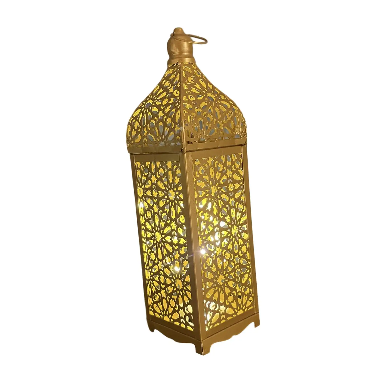 European Style Decorative Candle Lantern Atmosphere Light Desk Lamp Tabletop