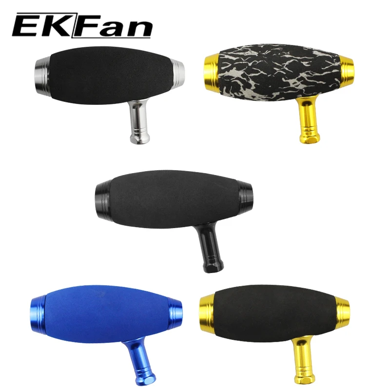 【Auf Lager】EKFan 1 Stück Angelrollenknopf aus Aluminiumlegierung & EVA für Baitcasting- und Spinnrollen, Angelzubehör – Detail 1
