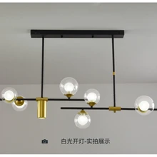 

Modern Simple Living Room Chandelier Creative Nordic Iron Dinning Room Decor Light Fixtures Kitchen Island Pendant Lights