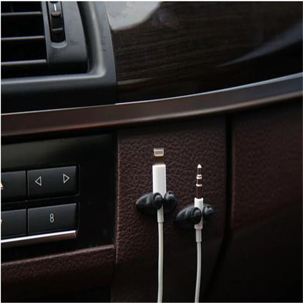 Auto Ladegerät Linie Verschluss Kopfhörer Kabel Clip für Toyota Sequoia GR Camry Prius 4Runner Sienna i-TRIL – Detail 1