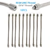 10PCS 3/16" Flexible Mister Nozzle Extensions 20cm Brass Mist Rod Bendable Extended Pole for High Pressure Misting Fittings 5