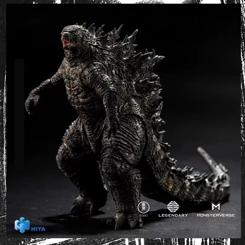 

In-sotck Hiya Godzilla Anime Action Figure 18cm Moveable Toy The King Of Monsters Room Ornament Childhood Memory Birthday Gift