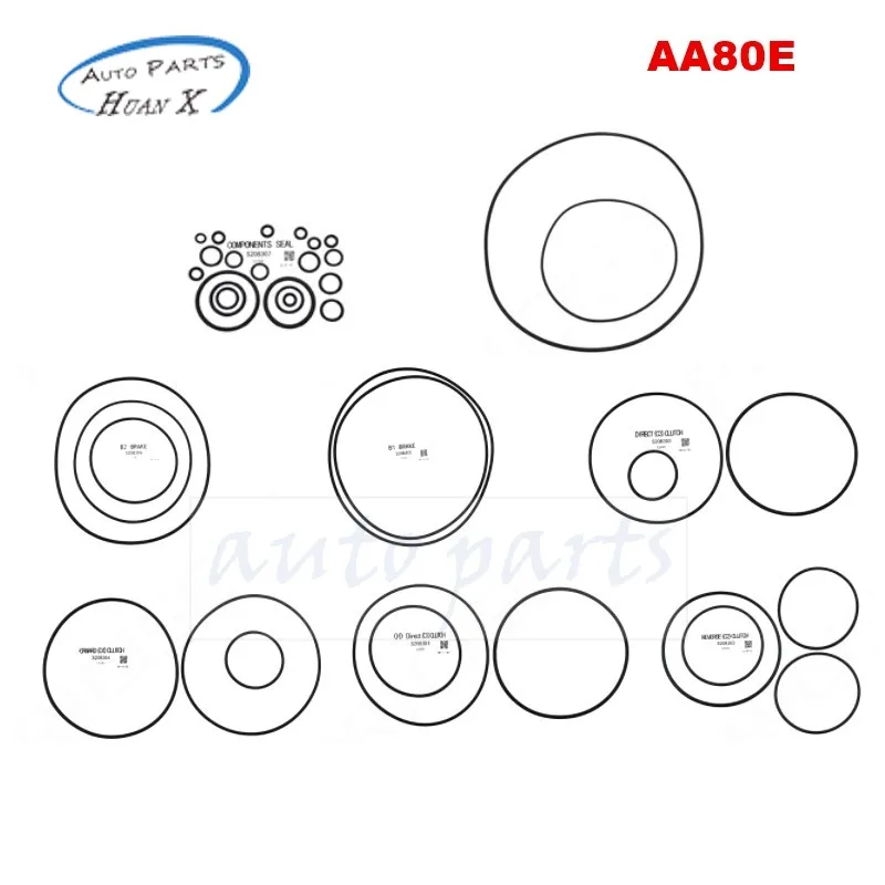 

AA80E Automatic Transmission Seal Ring Repair Kit For LEXUS Gearbox Rebuild Kit Car Accessories K208A