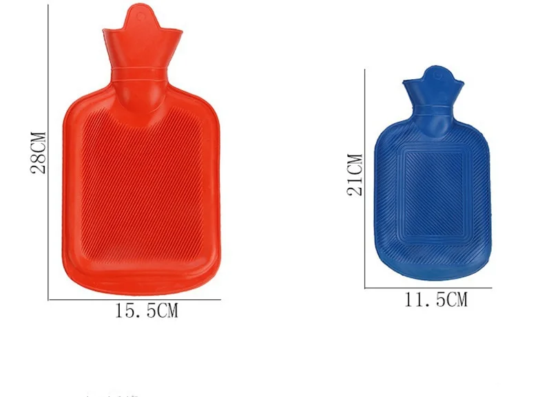 Deluxe Thick Hot Water Bottle - Winter Warmth & Pain Relief