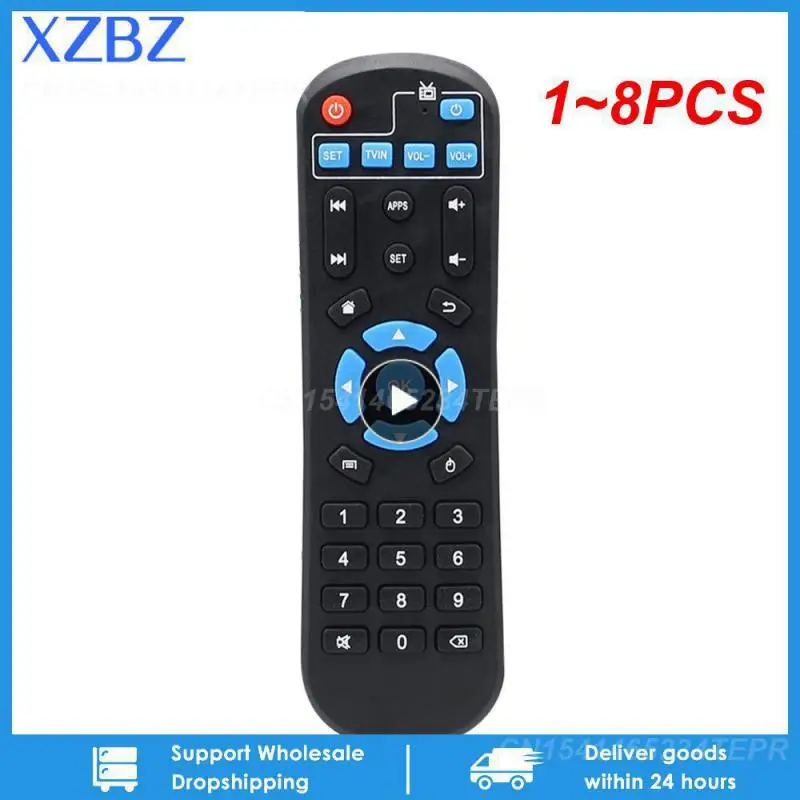 

1~8PCS Univeral TV BOX Remote Control Replacement for Q Plus T95 Max/Z H96 X96 S912 Android TV BOX Media Player IR Learning