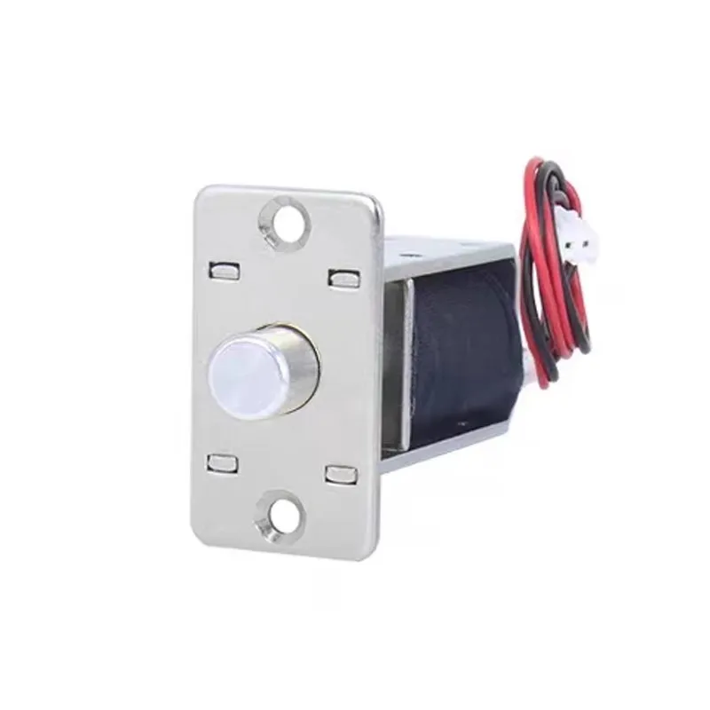 Electric Lock DC 12V 24V Small Concealed Plug Power Off Unlock Continuous power on Embed Installation For Door