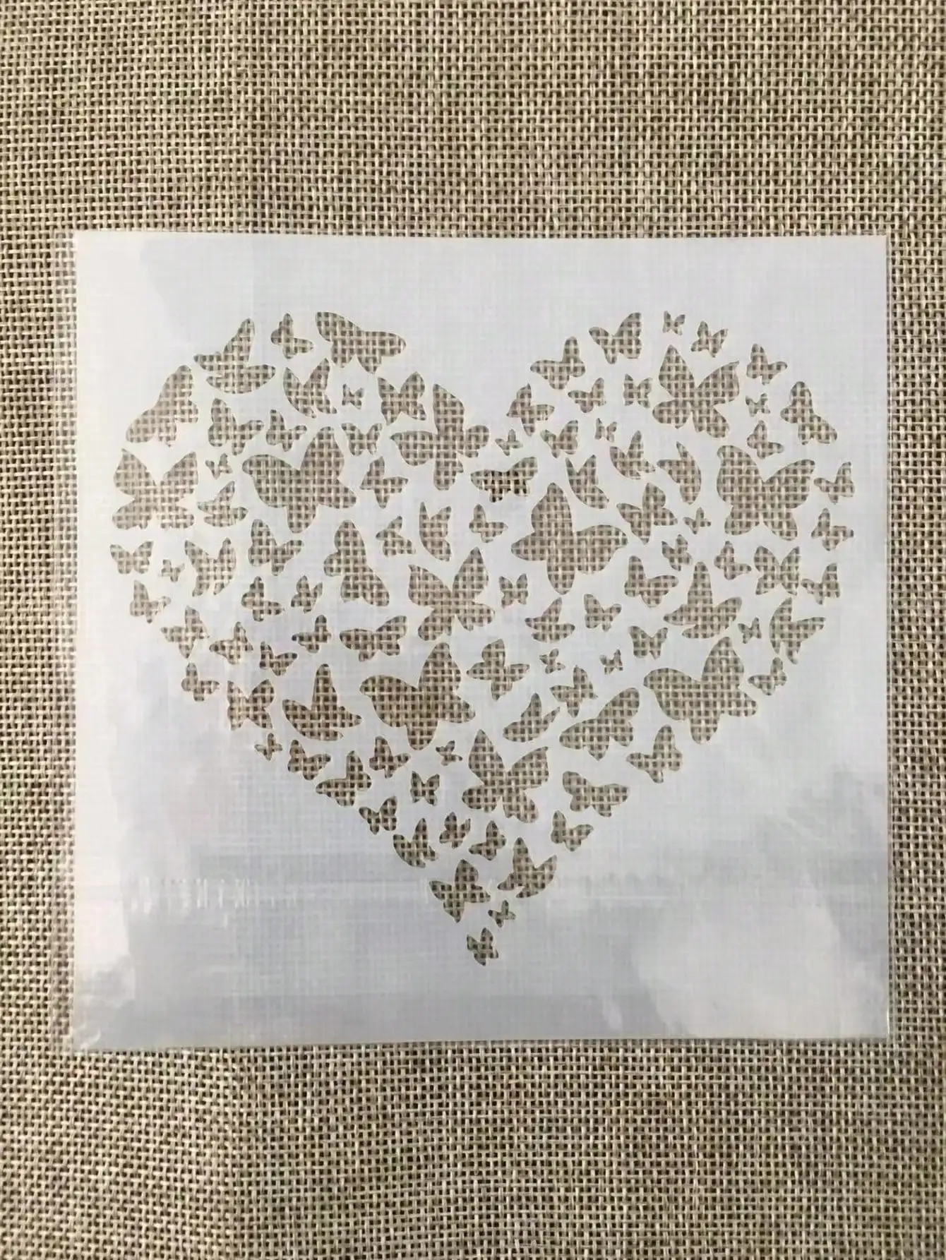 

13cm Butterflies Hearts DIY Layering Stencils Wall Painting Scrapbook Coloring Embossing Album Decorative Template