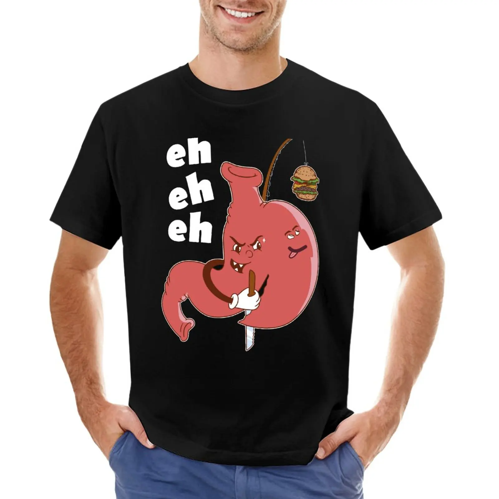 

Gastric Sleeve Funny Cartoon Bariatric Surgery T-Shirt tees oversized t shirt boys t shirts mens graphic t-shirts anime