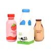 Pretend Play Drink Bottle Toy Imitation Game Strawberry Milk Kitchen Food Toys Educational Simulation Wooden Milk Drink Kids Toy 1