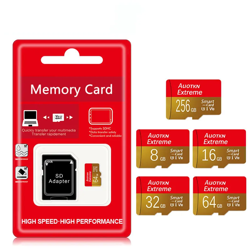 64GB Micro TF SD Card UHS-1 High Speed Memory card Class 10 8GB 16GB 32GB C10 TF Card for Camera Smartphones,Drone, Dash Cam