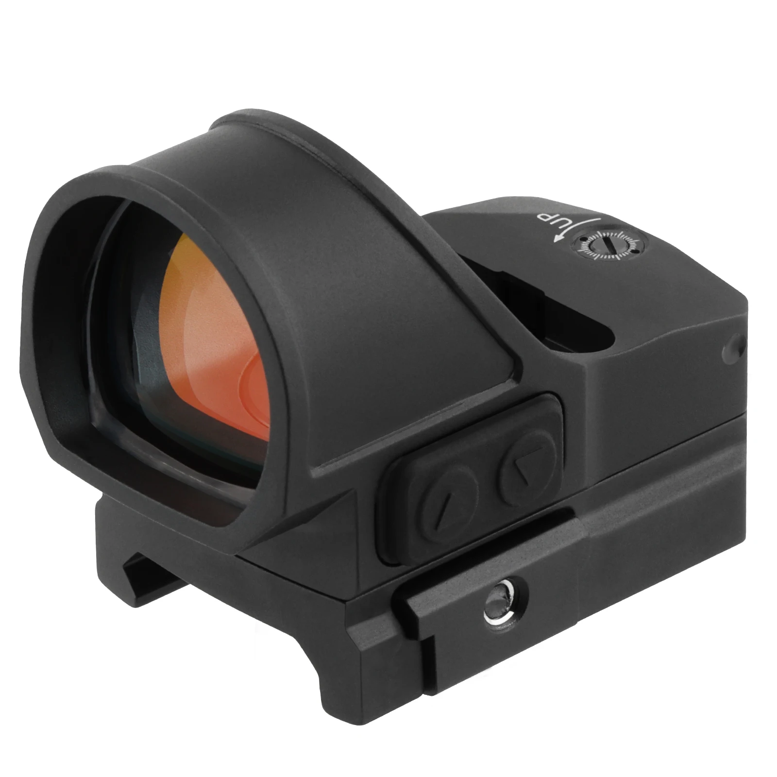 FOCUHUNTER Optics 1x26mm Multi-Reticle Precision Red Dot Sight Motion Sensor Red Illumination Mini Dot Sight