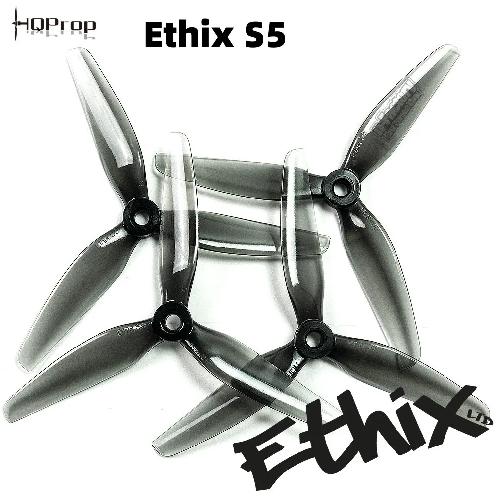 

HQprop HQ Ethix S5 5040 пропеллер 5X4X3 5-дюймовый 3-лопастной Пропеллер для RC DIY FPV гоночного дрона