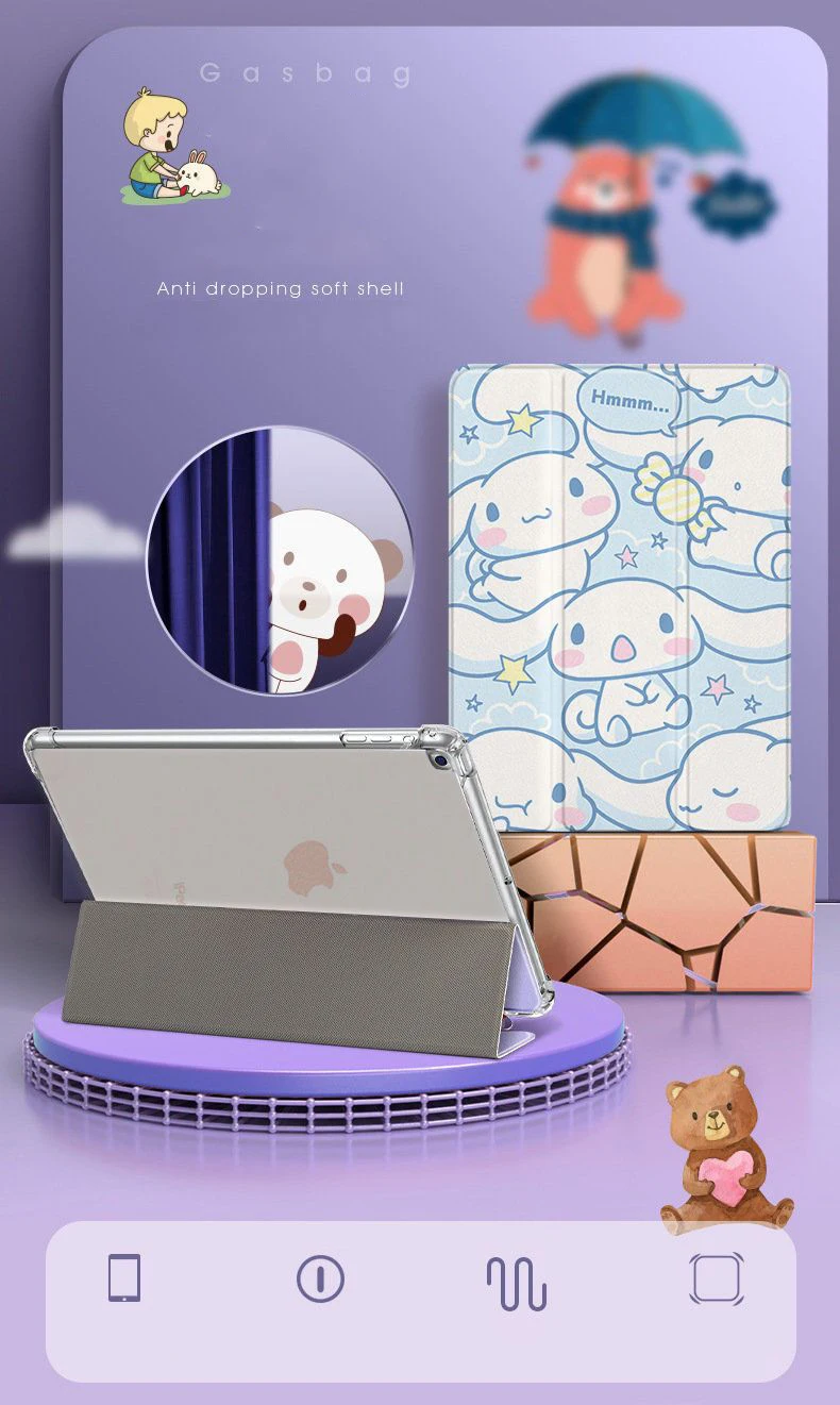 animados Cinnamoroll, iPad Mini 4, 5, 7.9
