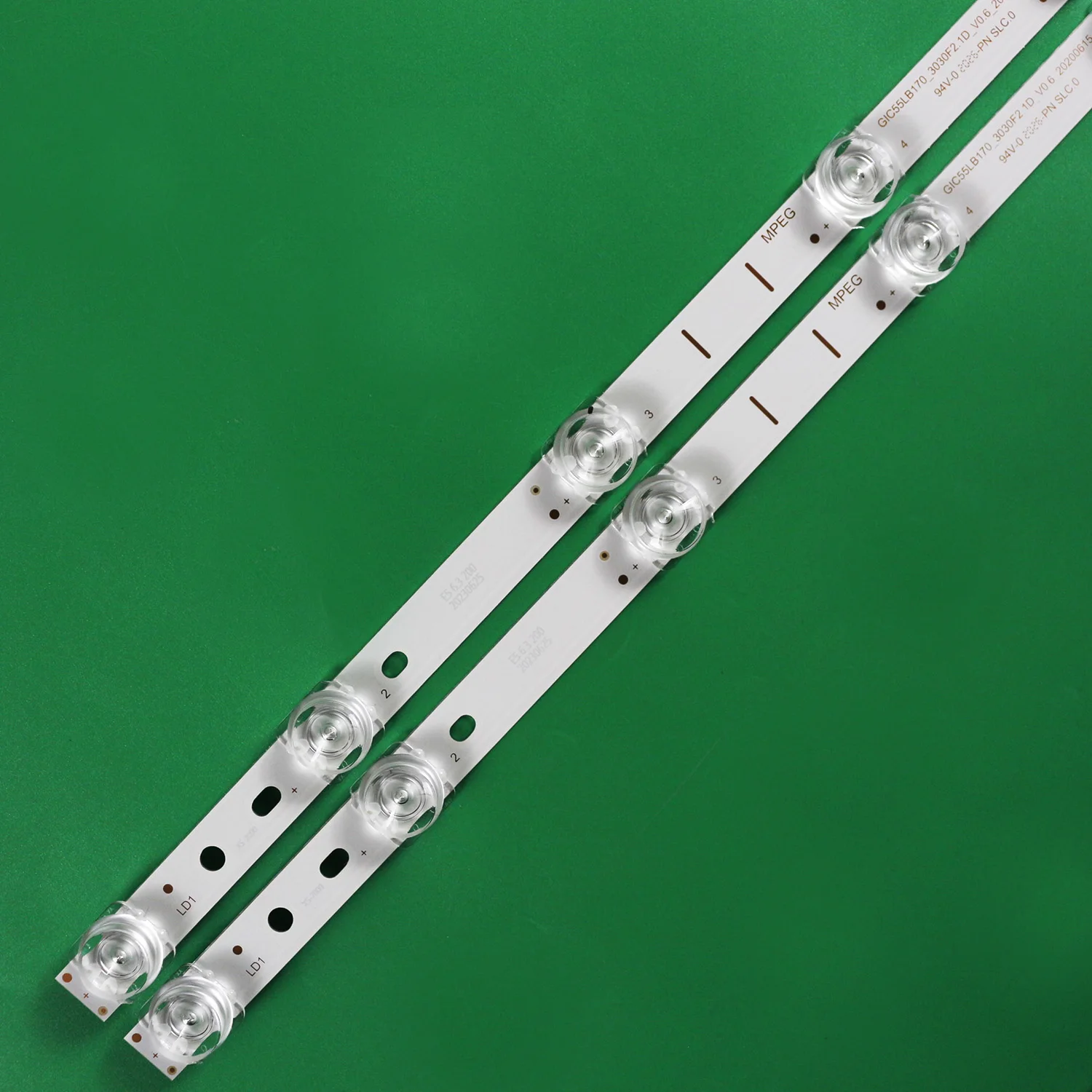 Tira de Retroiluminação Led para Tcl Lâmpada 15 55p715 55d8 0155v8-d15191221v4 4c-lb5515-pf02j - Imagem 3