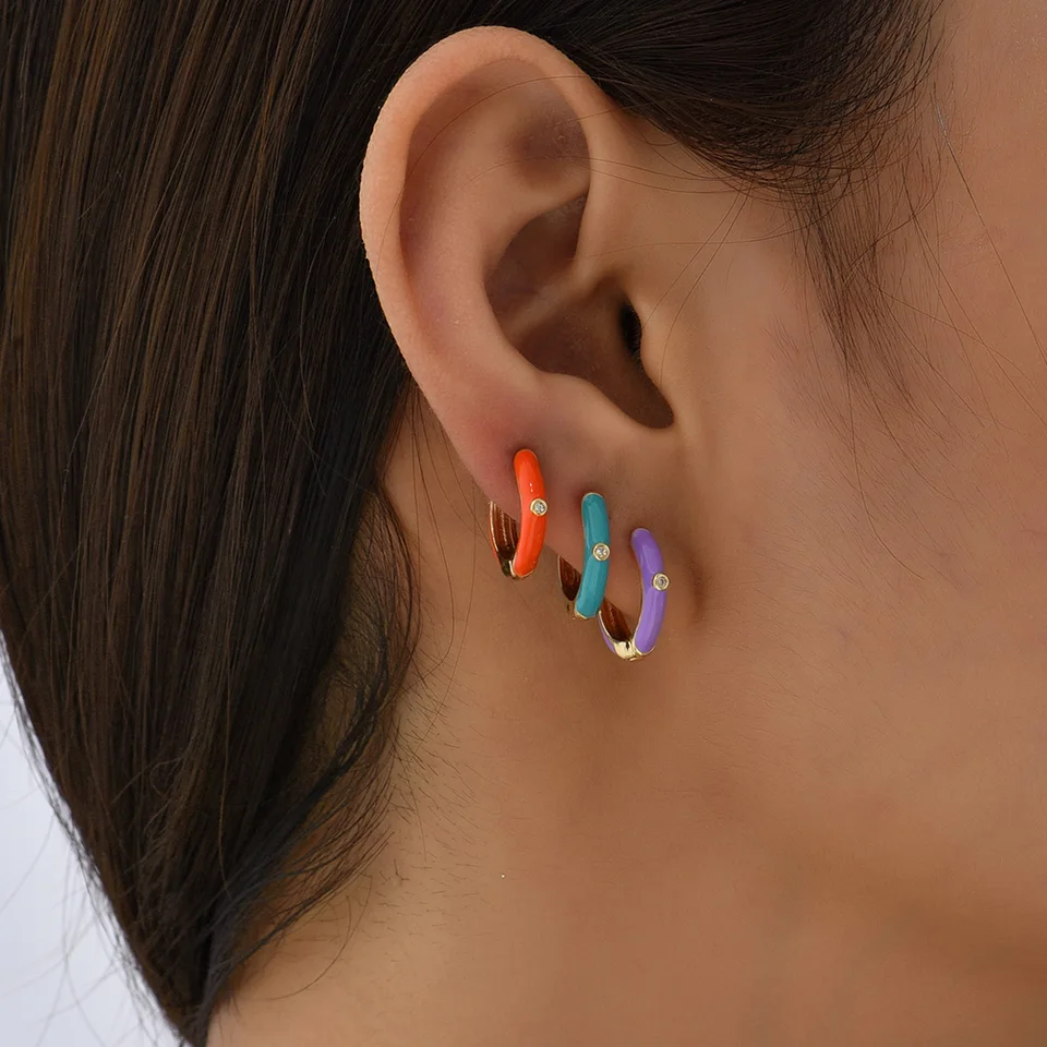 Orecchini Pendenti Geometrici A Goccia – Stile Boho, In Lega Placcata Oro/argento, Per Donna