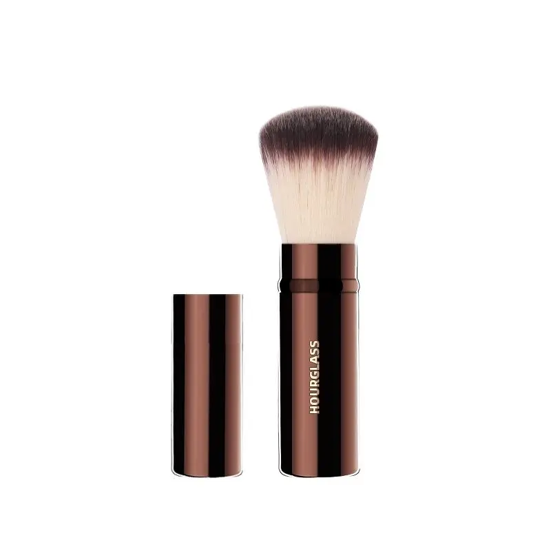 Makeup Brush- No.23 Retractable Kabuki Brush Soft Fiber Hair Foundation Fashion Design Single Face Brush_voghion.com