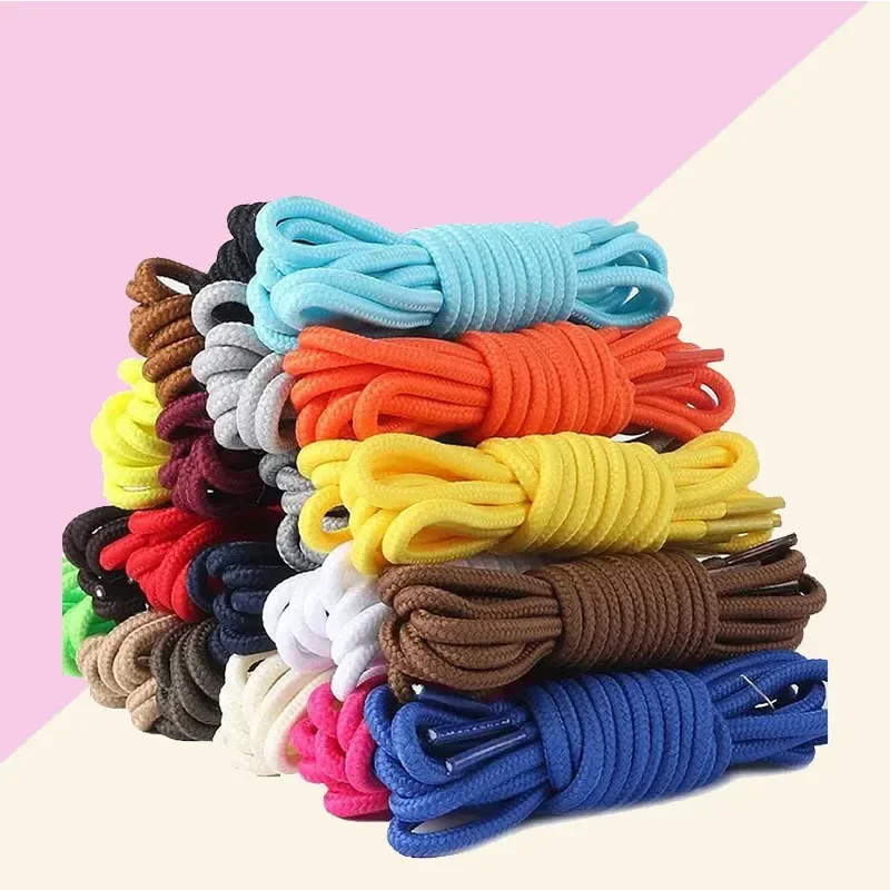 25 Colors Round Shoelaces No Elasticity Shoe Accessories