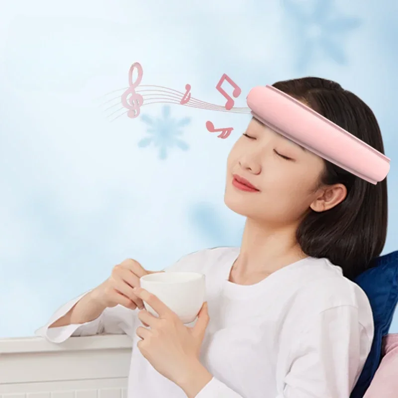 혈액 순환 및 이완을 위한 진동 헤드 마사지기