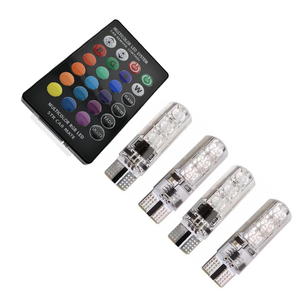 

Автомобильные лампы с клиновидным цоколем, многоцветный сигнал поворота, Парковочное освещение, стробоскопические лампы, автомобильные фонари