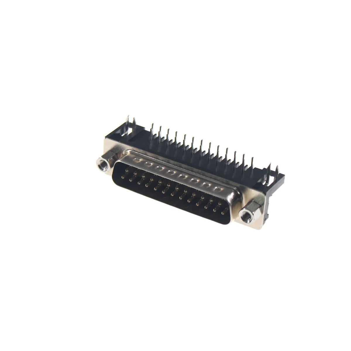 5PCS DR9/15/25/37 DB male / female welding plate plug 90 degree bent foot / pin serial port VGA socket
