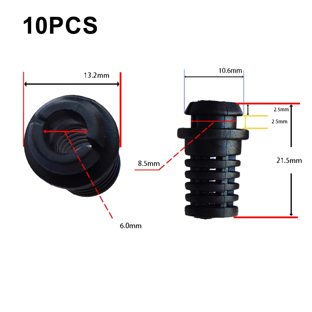 Description Picture 4 of item10pcs PVC Cable Gland Connector Rubber Sheath Cable Sleeve For Aviation Plug Protection Cover Power Tools Protection Cover