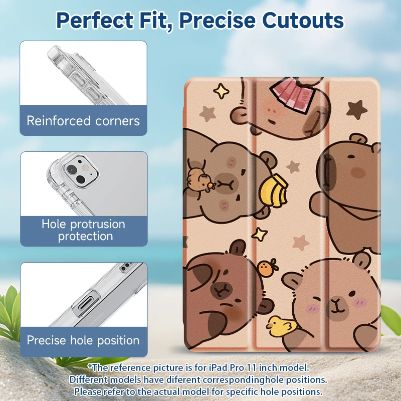Premium Tablet Case with Sleep/Wake Function and Pen Slot