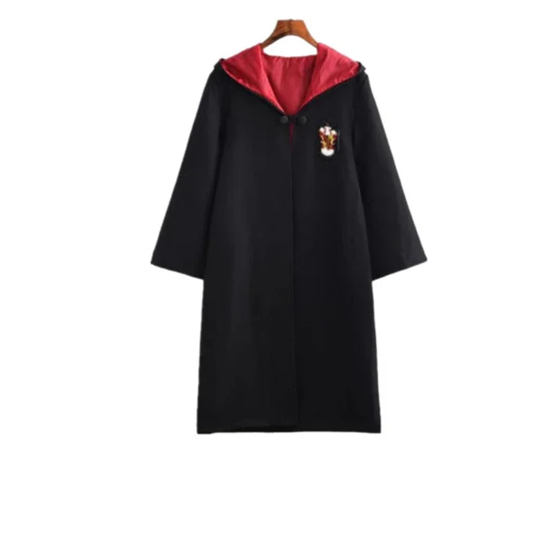 Capa mágica de Harry Potter para adultos, tallas S a XXL, para cosplay, Hermione, Gryffindor, para vacaciones, Halloween, disfraz universitario, accesorios, regalo