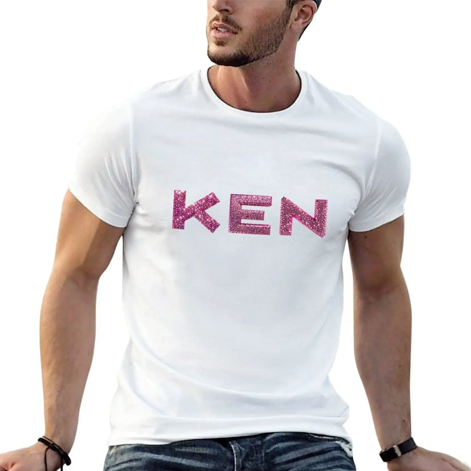 New Ken T-Shirt Hippie Clothes Funny T Shirt Plus Size T-Shirt Felpe, Uomo