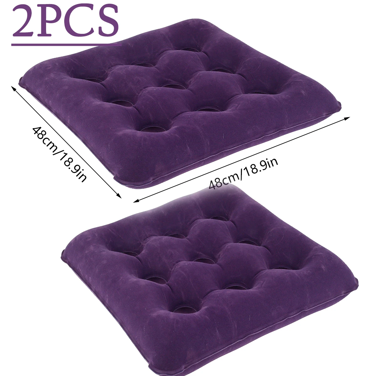 2pcs purple