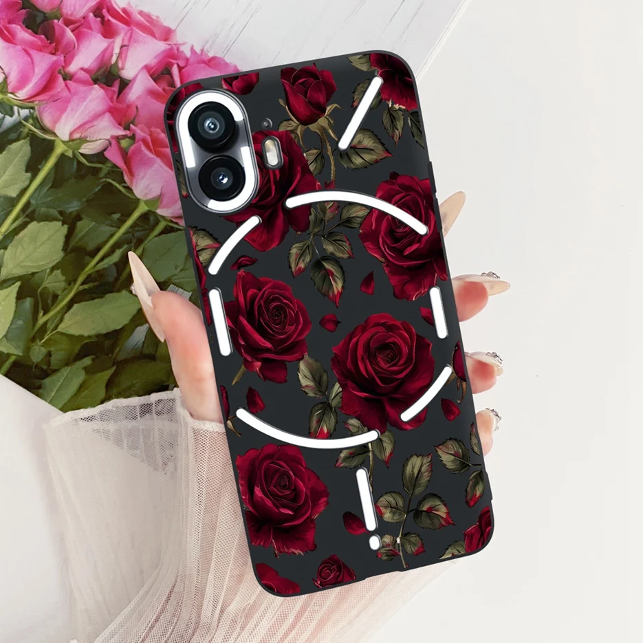 Floral Butterfly Design Soft TPU Phone Case