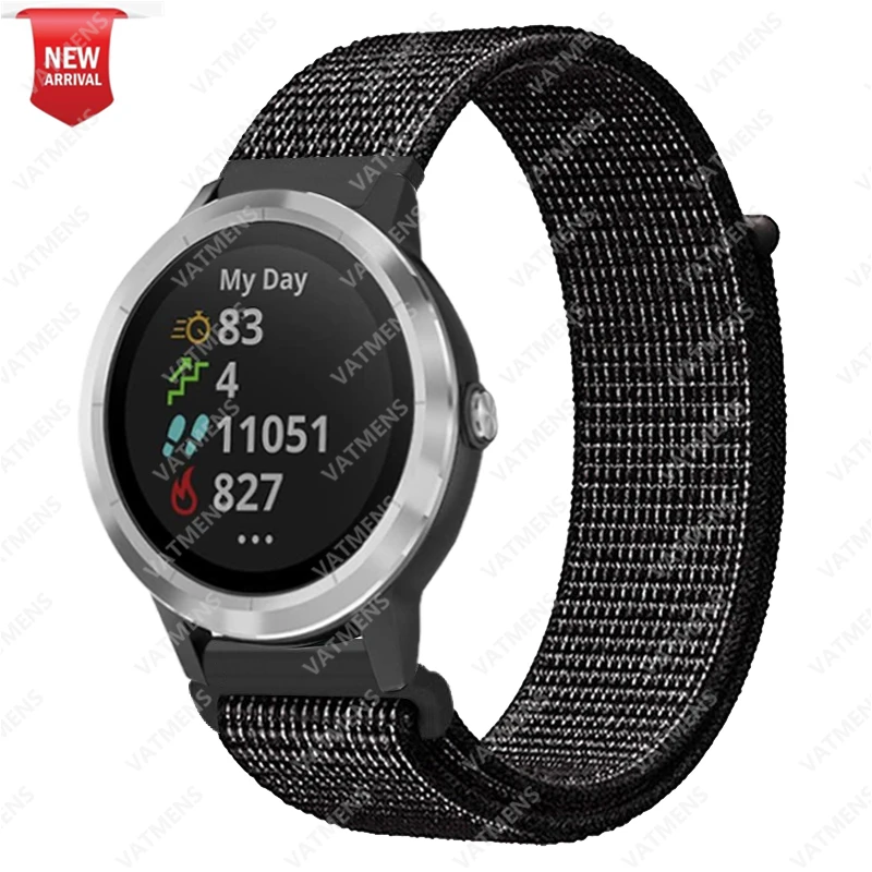 Nylon Smart Watch Band Wristband Bracelet, 20mm/22mm