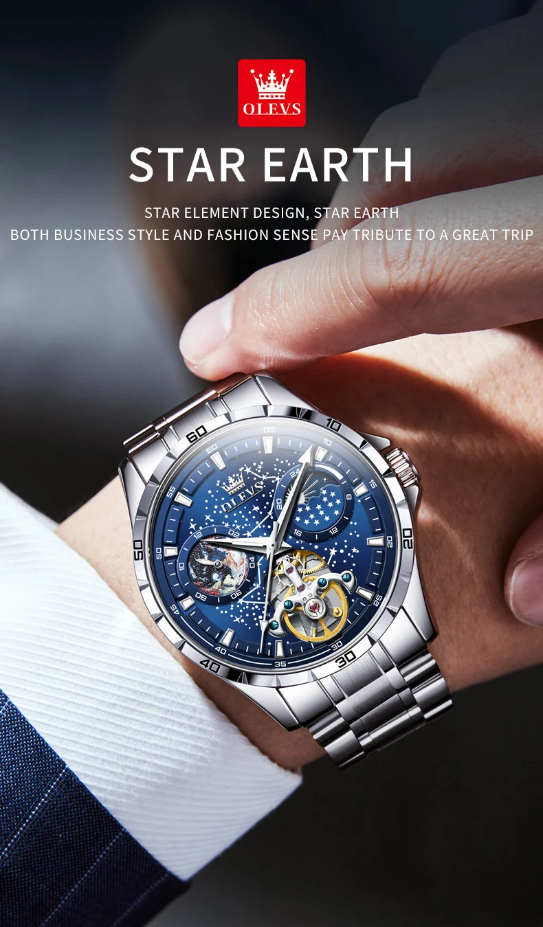 OLEVS 6689 Men's Watch description image 3