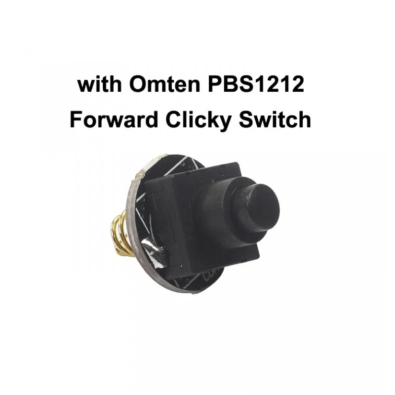 Flashlight Switch Parts 16mm Forward Clicky Module Button