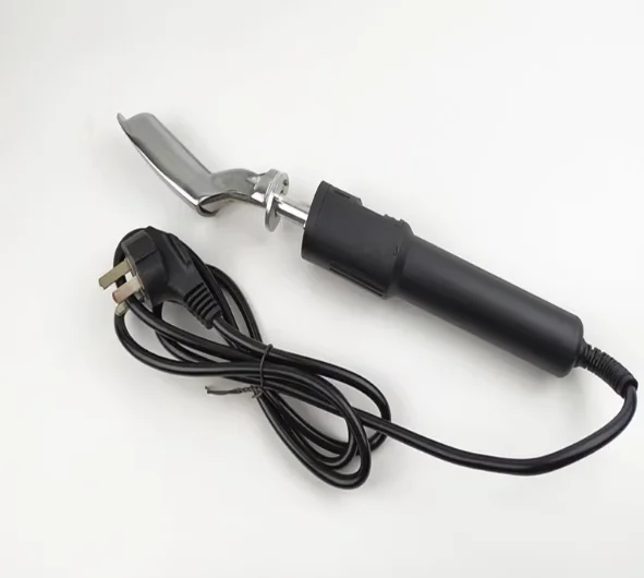 

220V Digital Display Electric Iron for Leather Clothes Bag Shoes 50-300℃ Temperature Adjustable Leather Wrinkle Removing Iron