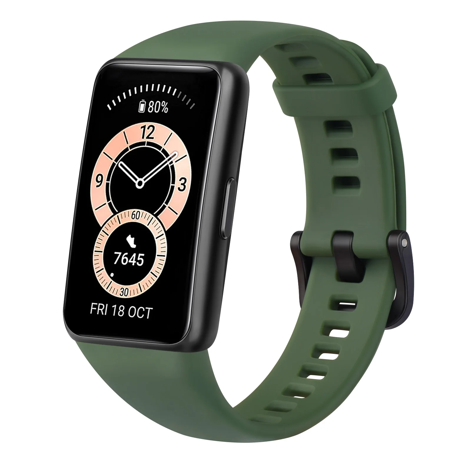 Adjustable Soft TPU Sport Strap for Huawei Bands - Enhanced Comfort Bracelet Wristband