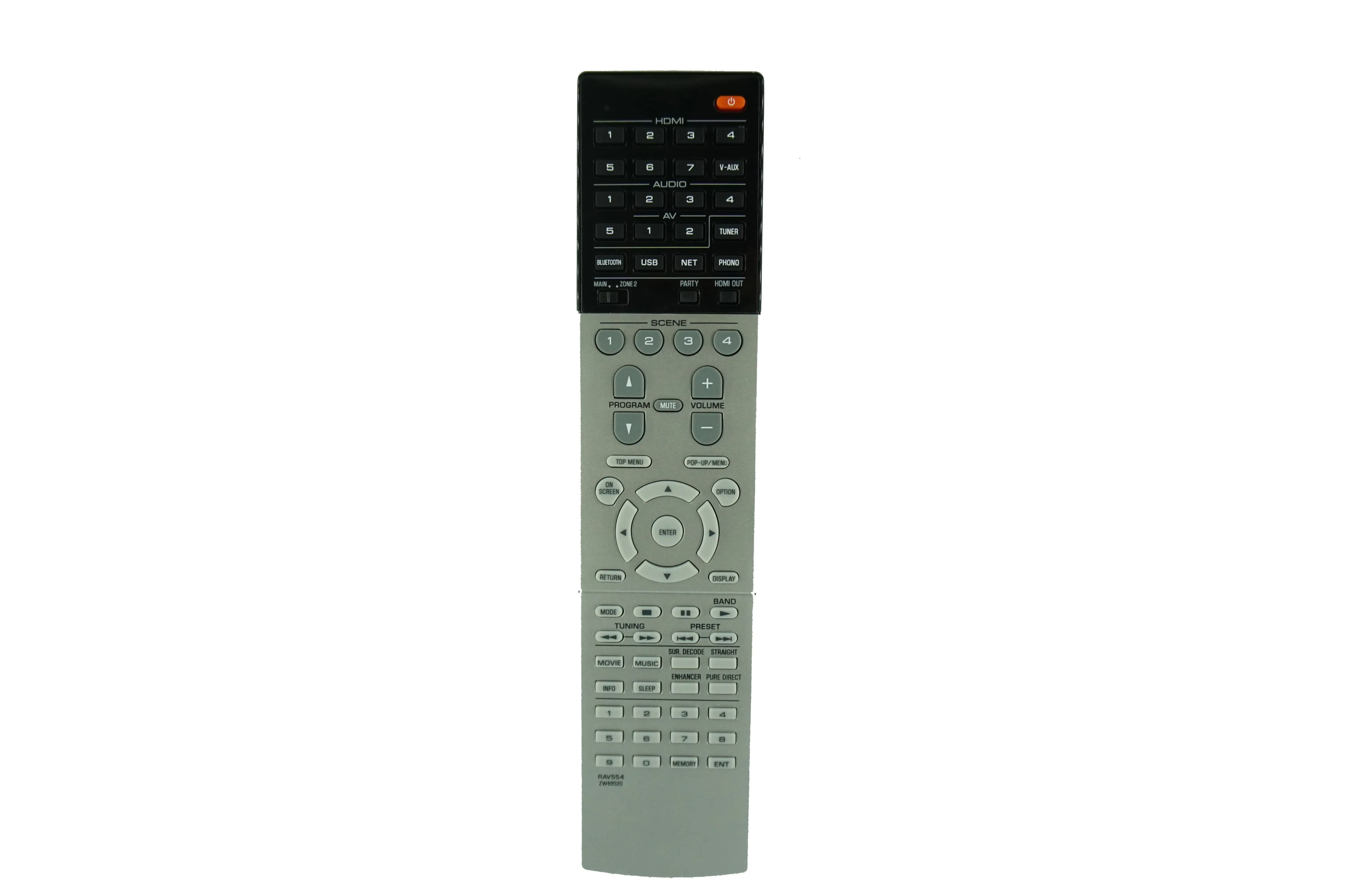 Receptor av para Rede de Áudio e Vídeo Controle Remoto para Yamaha Avenger Rav544 Rx-a2050 Rx-a2060 Rx-a3050 Rx-v2079 Rx-v3079 Rx-a3060 - Image 2