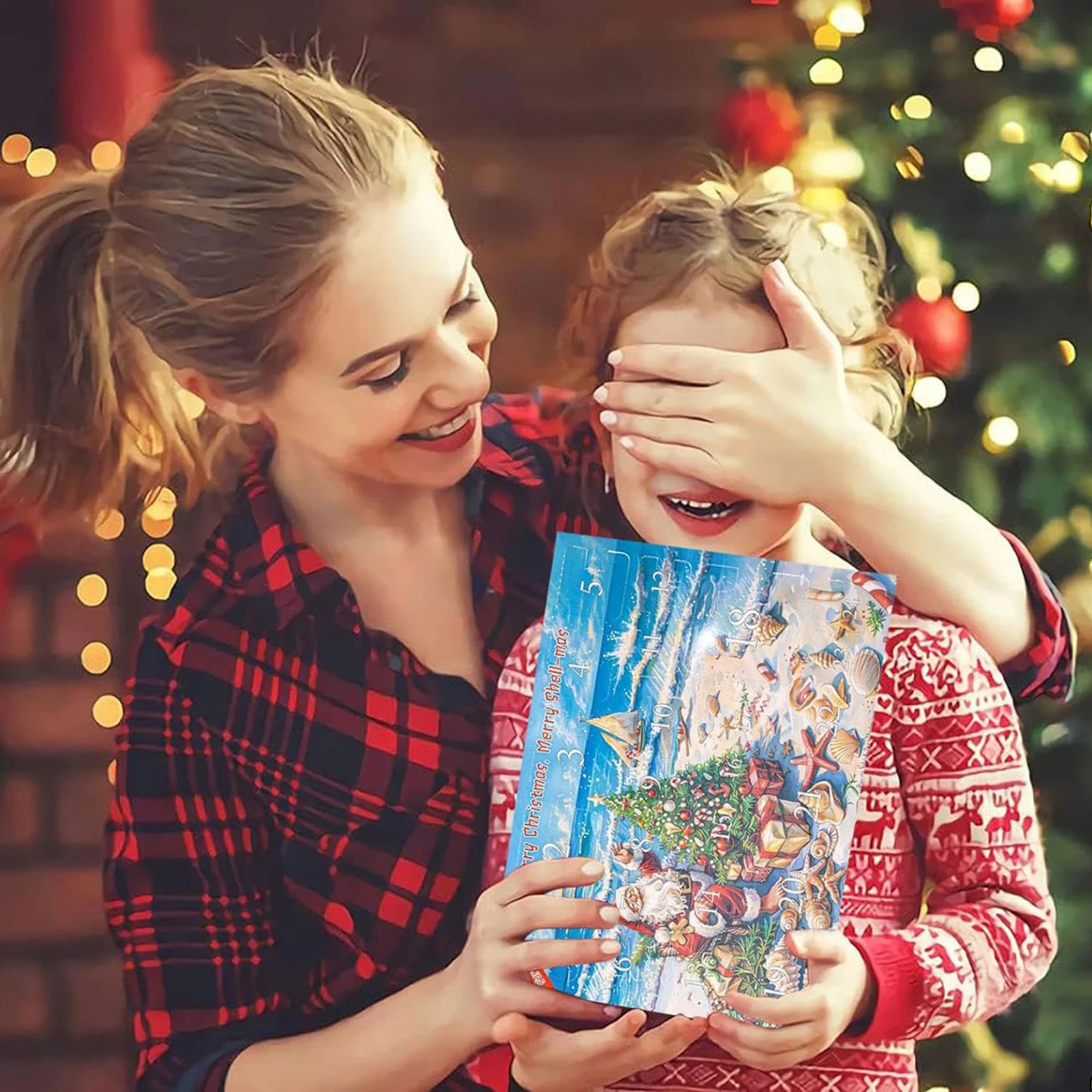 Calendario Dell'Avvento Con Conchiglie Marine 2025 – 24 Sorprese Per Bambini, Regalo Educativo Scientifico