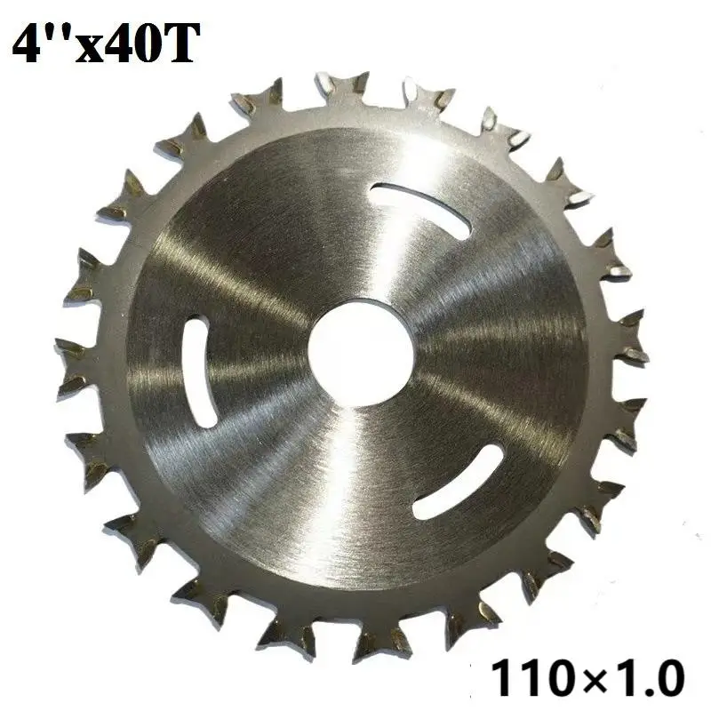 цена Free-shipping 110mm 40T Double Side Tipped TCT Circular Saw Blade Woodworking Cutting Disc 4 Multitool Roughing Disc for Wood