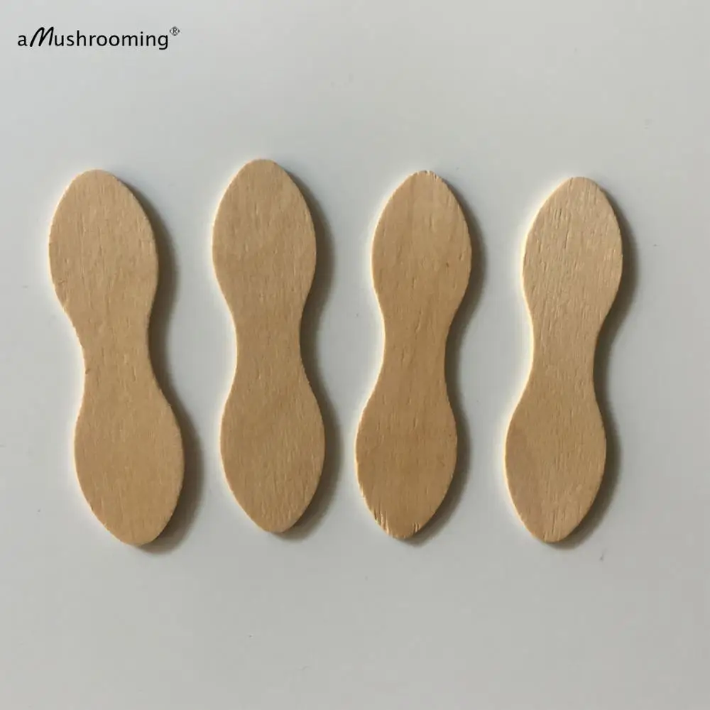 100pieces Disposable Wood Ice Cream Scoop Mini Spoon for Dessert Flatware Summer Ice Cream Party Table Decor ice cream scoop