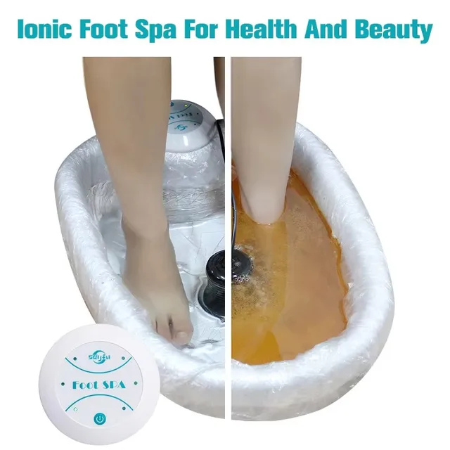 Detox Ion Elettrico Piede Spa Bagno Massaggiatore Macchina Pediluvio Pulizia Pediluvio Vibrazione Whirlpool Cura Array Aqua Terapia di Salute 5