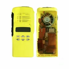 

Walkie-talkies Replacement Repair Housing Case Shell Kit for Motorola HT1250 Radio with Speaker & LCD Yellow