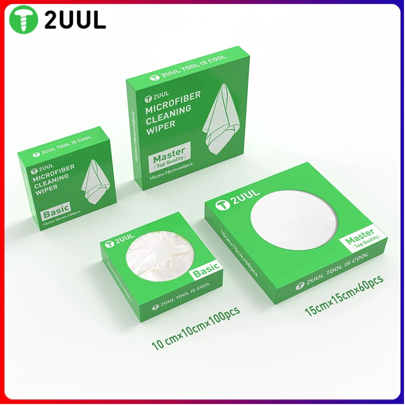 

Стеклоочиститель 2UUL из микрофибры, без пыли, промышленная Безворсовая Ткань для салона красоты, чистящая ткань для ЖК-камеры, инструменты для ремонта