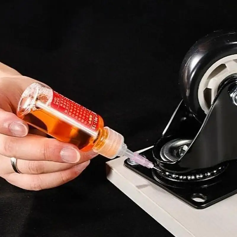 Lubricant Oil Bike Chainsaw Oil Multifunctional 60ml Dustproof Rustproof Waterproof Accessory for Derailleurs Brakes Chains