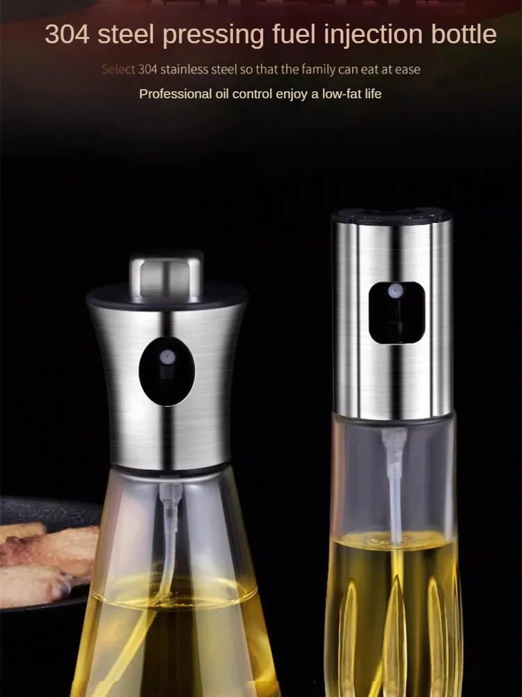 304 Stainless Steel Spray Bottle Oil Spray Bottle for Cocina oil spray bottle spray bottle