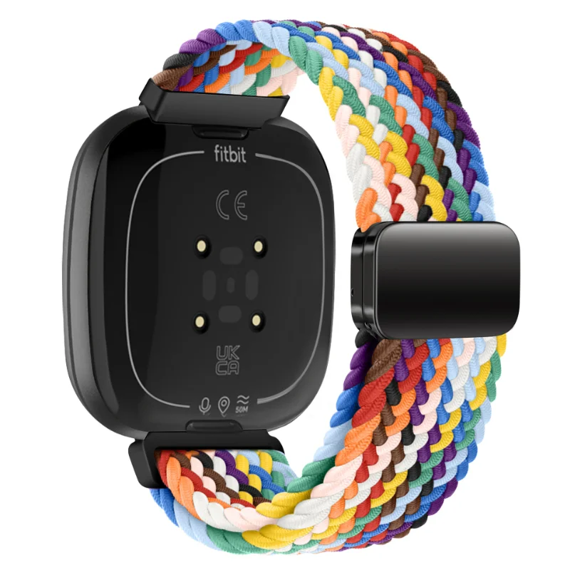 Nylon Braided Magnetic Buckle Sport Wristband Bracelet Belt