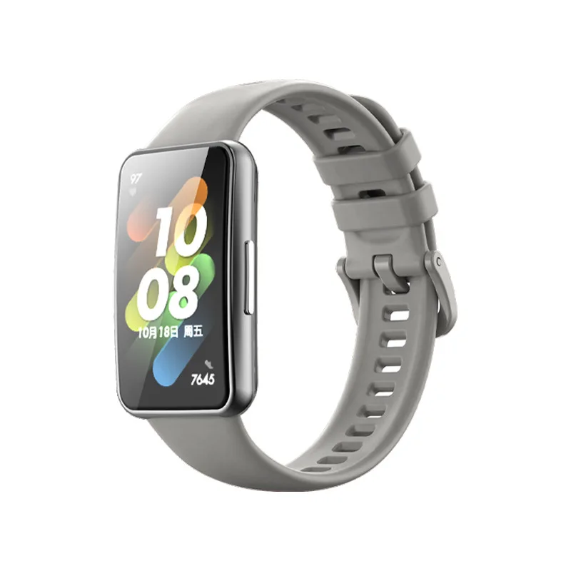Original-Armbänder für Huawei Band 10 9 8 Ersatz-Armband Silikon-Armband Correa Huawei Band 10 9 8 NFC Armband-Zubehör – Detail 14