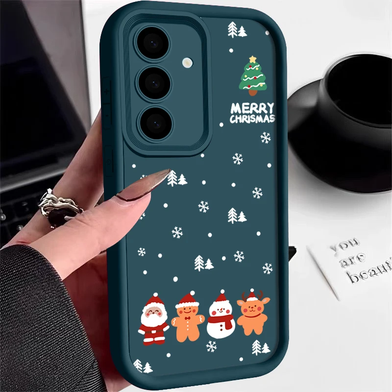 Festive Holiday Soft TPU Phone Case - Christmas & New Year Edition